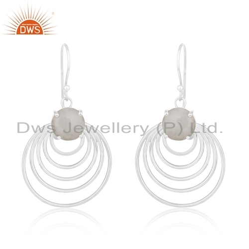 Manufacturer Fine Silver Gemstone Jewelry Size: 49 X 27 Mm