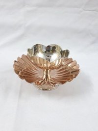 Brass Goblet Diya - Brass Metal, Light Weight, Polished Finish | Indian Style, Elegant Design, Perfect For Home Decor And Lighting