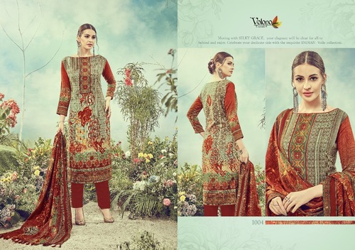 PASHMINA PRINTED DRESS MATERIAL
