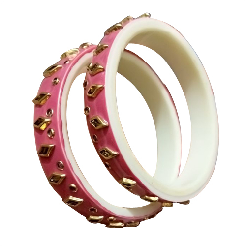 Ladies Colored Acrylic Bangles - Acrylic Material, All Sizes and Colors, Light in Weight - Skin Friendly, Beautifully Crafted with Embellishments, Perfect for Weddings and Parties