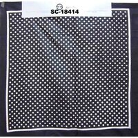 Printed Cotton Bandana - 53x53 Cm, Custom Design Available, Multiple Colors & Sizes, Ideal For All Seasons Including Rainy & Summer