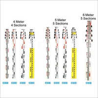 Aluminium Telescopic Leveling Staff