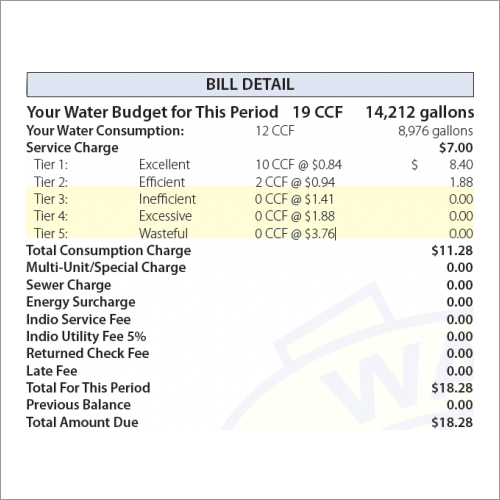 WS Water Bill