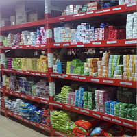Selective Drop In Panel Rack - Painted Durable Red Finish | Ideal For Warehouse Usage