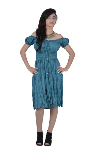 c green colour dress Sea Green Dress with Bow | Harmony Hues
