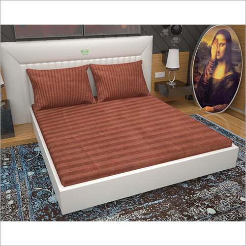 Fitted Plain Double Bed Sheet