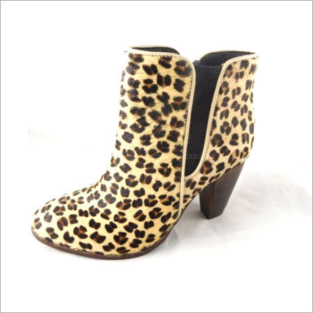 Leopard Chelsea Boots