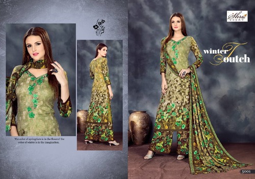 PURE PASHMINA JAQARD PRINT