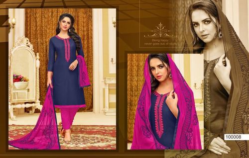 JAM SILK NECK WORK SUITS