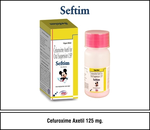 Cefuroxime 125 mg.