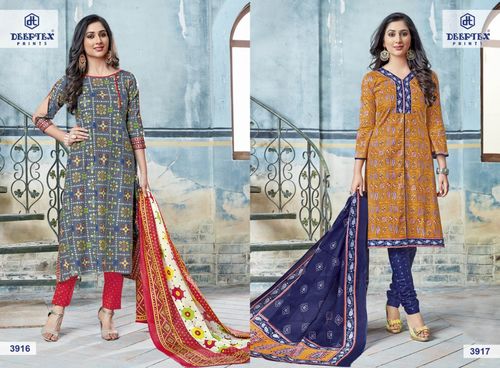 DEEPTEX PRINTED DRESS MATERIAL