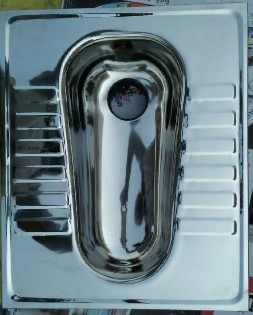 Indian Steel Toilet Pan ORISSA PAN SS ORISSA PAN ORISSA PAN SEAT 