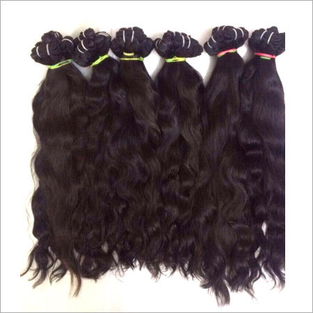 Raw Virgin Machine Wefted Natural Wavy Hair