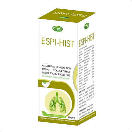 Cough, Cold & Other Respiratory Syrup