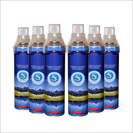 Six Pack Swiss Bottled Air