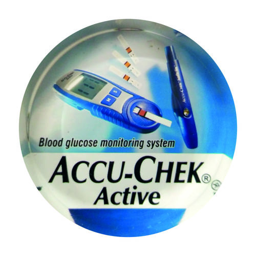 Paper Weight Acrylic ( Accu-Check )