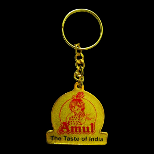 Golden Meena Key Chain (Amul)