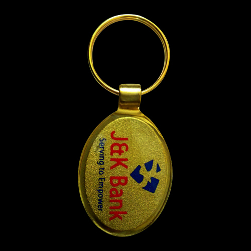 Golden Meena Key Chain ( J & K Bank )