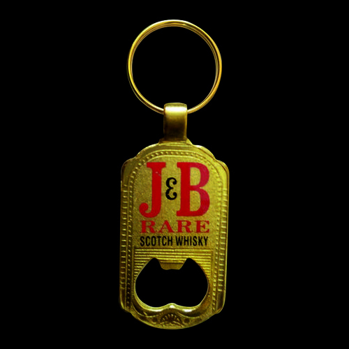 Golden Meena Bottle Opener Key Chain ( J & B )