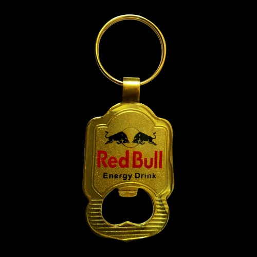 Golden Meena Bottle Opener Key Chain ( Red Bull )