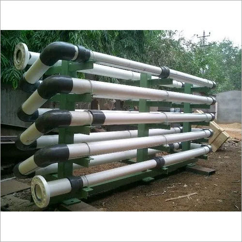 White And Green Pipe Flocculator System