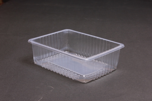 750 ML Plastic Tray - Plastic, 140 x 190 mm , Transparent Finish for Versatile Use and Easy Visibility in Various Applications