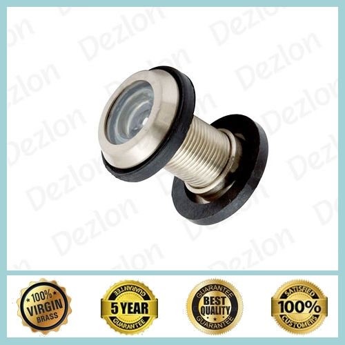 Silver Brass Round Door Eye