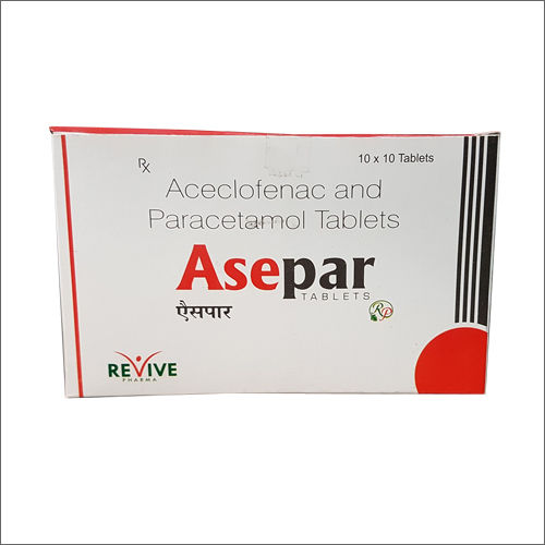 Aceclofenac and Paracetamol Tablets