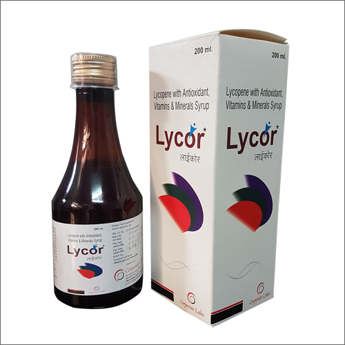 Lycor Antioxidants, Multivitamins & Multinerals Syrup