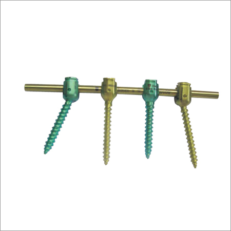 Uni- Lock Screw S.S & TIT (Mono - Axial, Poly - Axial)