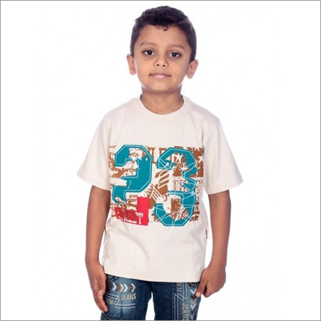 Boy 100% Comed Knitted Cotton T-Shirt By BRIGHTWAYS