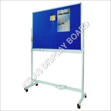 Notice Board With Trolley Stand