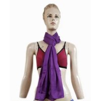 100% Polyester Twill Scarves - 70x180cm, Unisex Daily Use, Machine Made, Plain Dyed, Custom Designs Welcomed, Suitable For Various Styles
