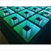 Led Dance Floor Light - Rgb Metal, Variable Dimensions, 120v | Customizable Patterns, Durable Design, Energy Efficient, Remote Control, Vibrant Colors