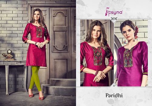 COTTON SILK FABRIC KURTI