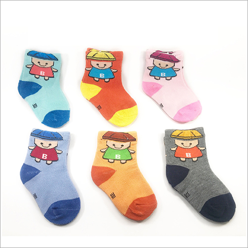 Newborn Kids Printed Socks