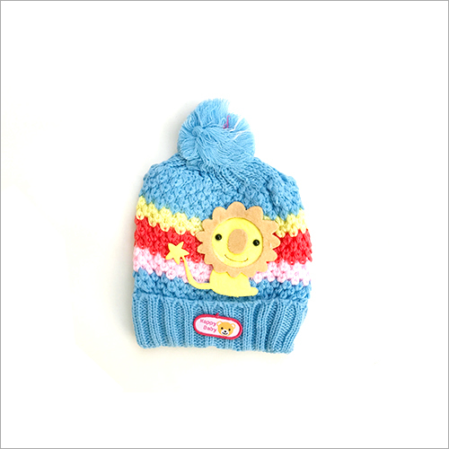 Newborn Kids Woolen Cap