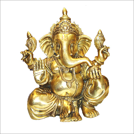 Brass Ganpati Statues