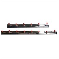 Wall Mounted Hanger - Stainless Steel, Polished Finish | 6 Hooks, Easy Installation, Durable Design