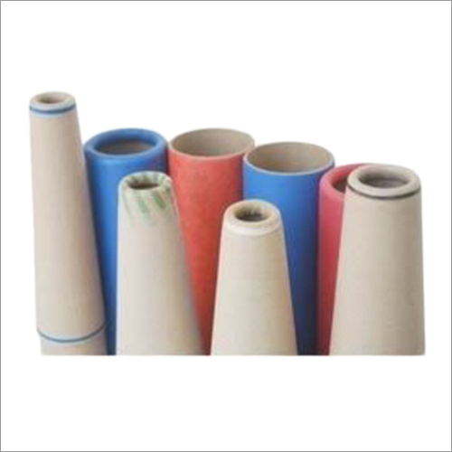 5.57 Paper Cone - Paperboard, 28mm x 68mm x 170mm | Available in Various Colors, Smooth Surface, Durable for Textile Yarn Winding