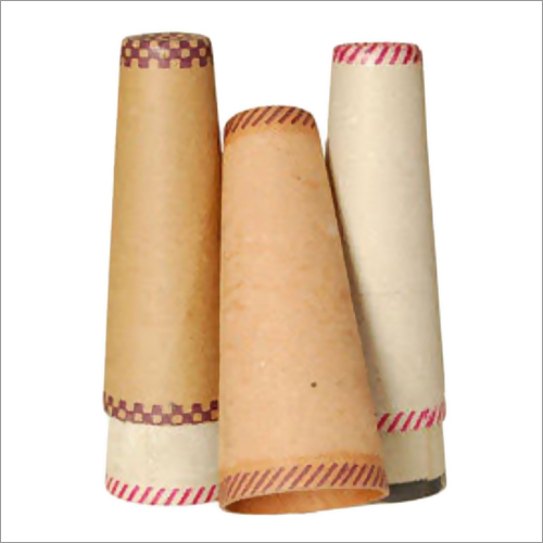 Jumbo Paper Cone - High-Strength Paperboard, Variable Dimensions, Brown Color | Tear Proof, Smooth Finish, Customizable, Yarn Slippage Resistance, Versatile