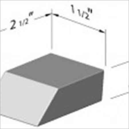 Thick Wedge Tungsten Bucking Bar