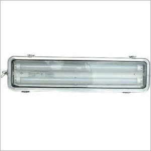 Explosion Proof Tube Light - Polycarbonate Sealed Clear Diffuser, Aluminum Housing for Corrosive Environments, Dust & Abrasion Proof, Easy Reflector Replacement