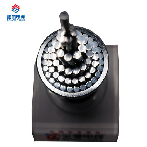 Aluminum Conductor Steel Reinforced Cable - 1350-H19 & 1370-H19 Specifications | High Voltage, Stranded Round Shape, Ideal for Overhead Power Transmission and Electric Railway Applications