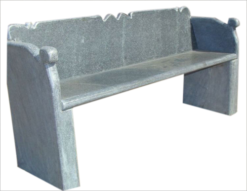 Stone Bench - Stone Variable Dimensions Gray | Comfortable Customizable Durable Weatherproof Stylish Smooth Finish