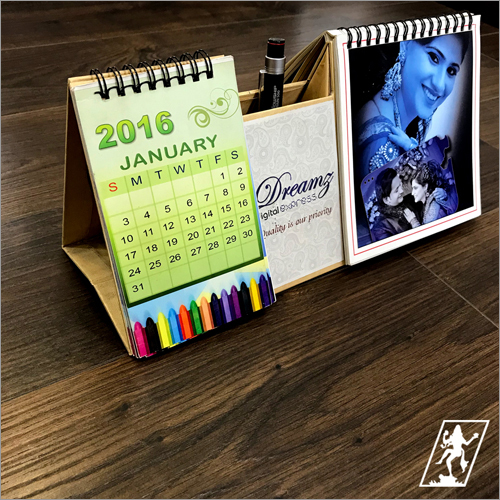 Pen Stand Table Calendar