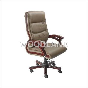 Director Leather Chair By WOODLAND OFFICE FURNITURE