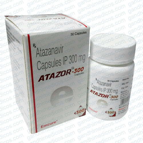 Atazor - Atazanavir 300mg & Ritonavir 100mg | HIV Antiviral Treatment Tablets for Adults, Clinic & Hospital Use