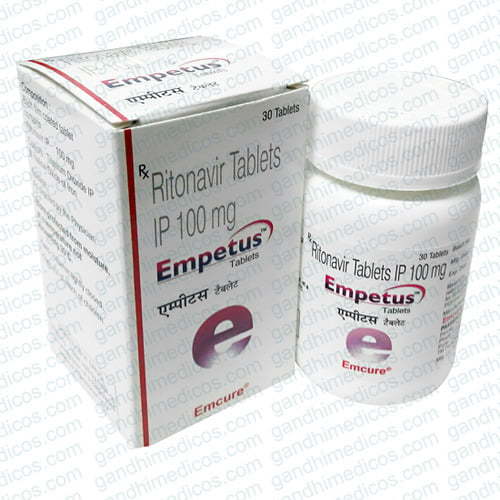 Empetus - 100 Mg Tablet for HIV Treatment | Prevents Viral Multiplication, Suitable for Adult Use in Clinics and Hospitals