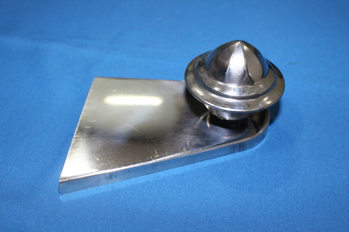 116 - REAR HOUSING COVER WITH PYRAMID NOB